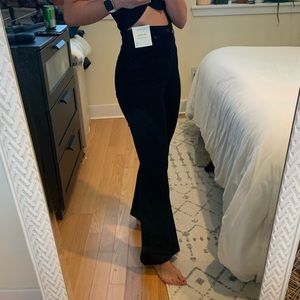 A&F Ultra High Rise Flare Jeans